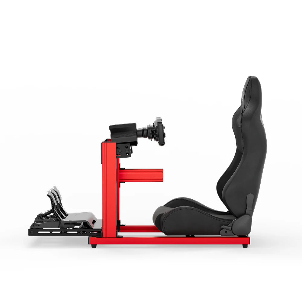 SIMGASM | Hobby Aluminum Sim Racing Cockpit - Red