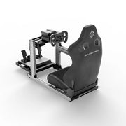 SIMGASM | Hobby Aluminum Sim Racing Cockpit - Silver