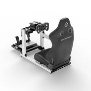 SIMGASM | Hobby Aluminum Sim Racing Cockpit - White