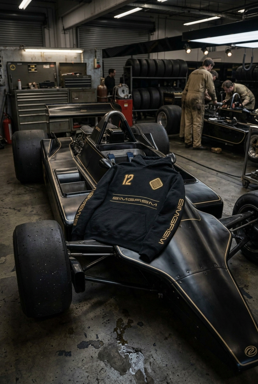 SIMGASM JPS Hoodie - sim racing setup