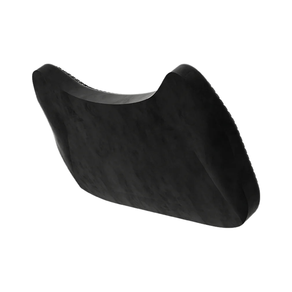 Rear three-quarter view of the contoured lumbar cushion for the SIMGASM Atlas Formula seat