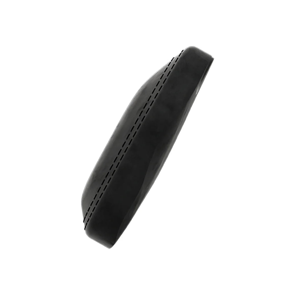 Side profile of the black lumbar support cushion shaped for the SIMGASM Atlas Formula seat