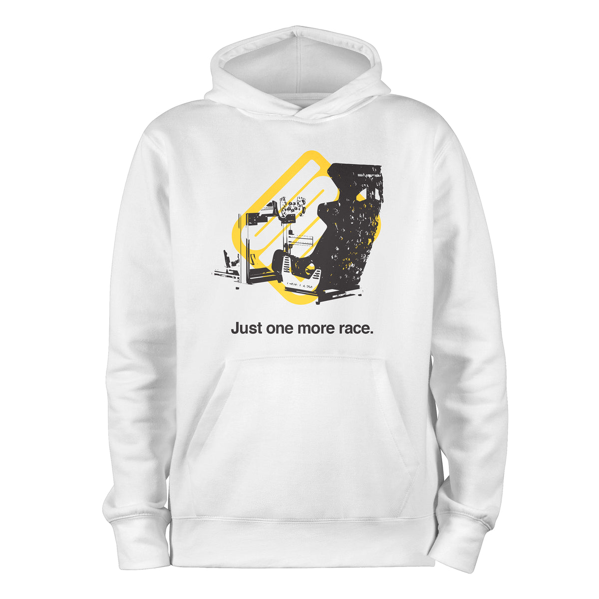 SIMGASM One More Race Hoodie - front view