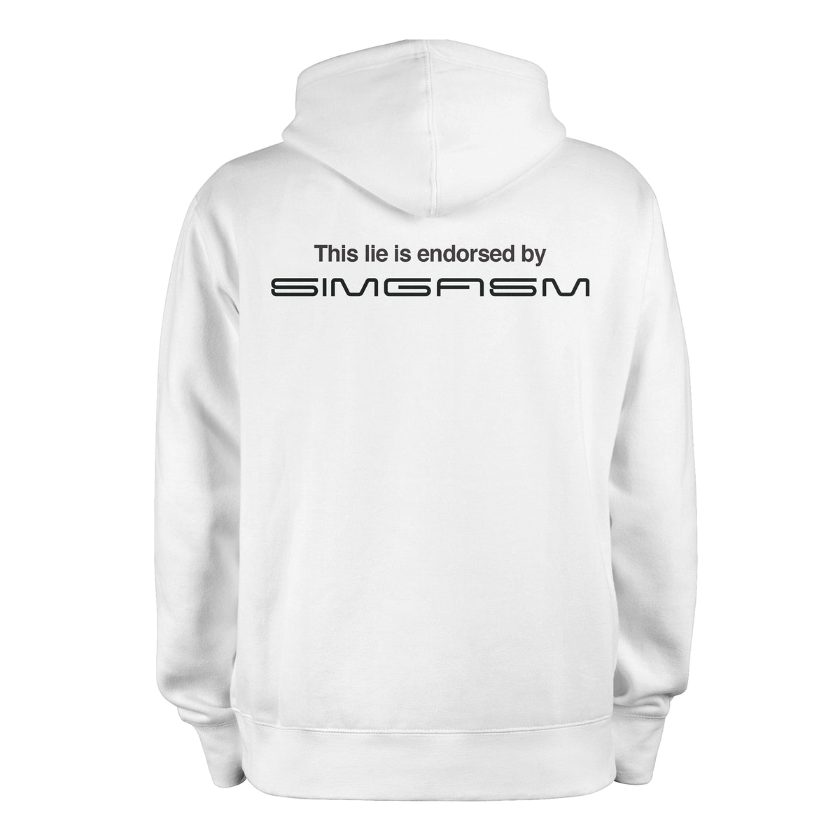 SIMGASM One More Race Hoodie - back view