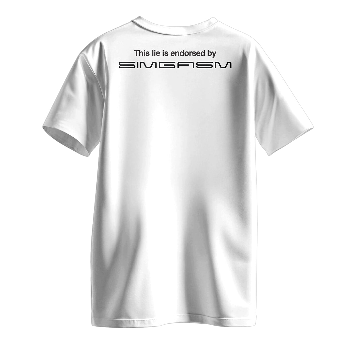 SIMGASM One More Race T-Shirt - back view
