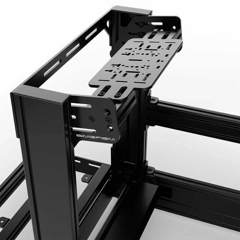 SIMGASM | Pro Aluminum Sim Racing Cockpit - Black