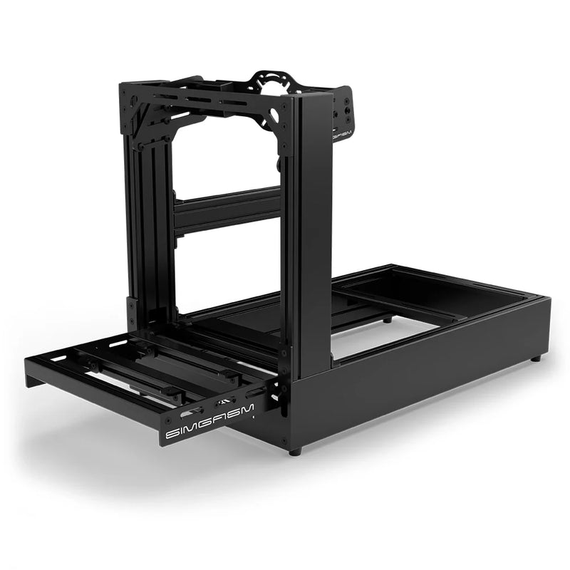 SIMGASM | Pro Aluminum Sim Racing Cockpit - Black