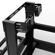 SIMGASM | Pro Aluminum Sim Racing Cockpit - Black
