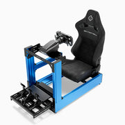 SIMGASM | Pro Aluminum Sim Racing Cockpit - Blue