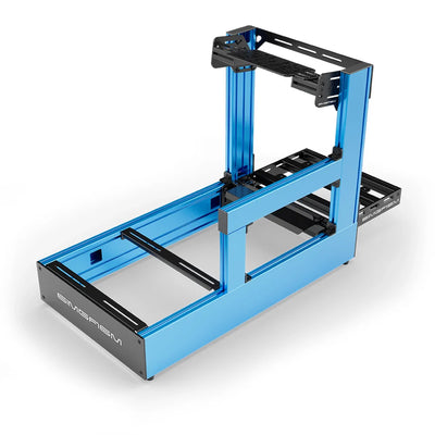 SIMGASM | Cockpit sim racing Pro en aluminium - Bleu