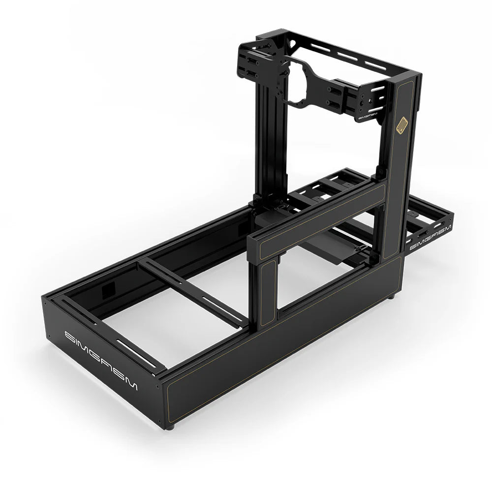 SIMGASM | Pro Aluminum Sim Racing Cockpit - JPS - Asetek Front Mount / Add Logo