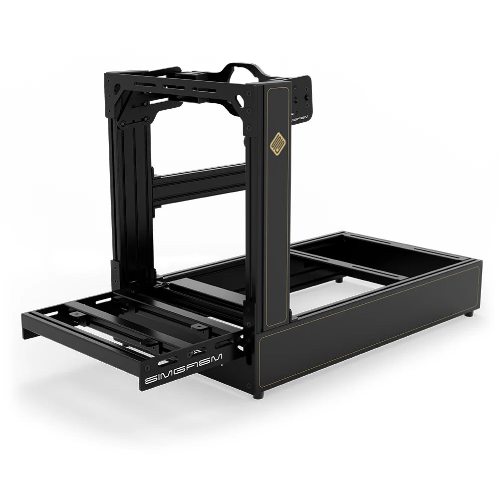 SIMGASM | Pro Aluminum Sim Racing Cockpit - JPS - Asetek Front Mount / Standard