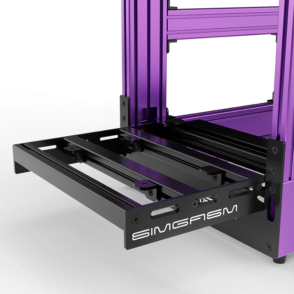 SIMGASM | Pro Aluminum Sim Racing Cockpit - Purple