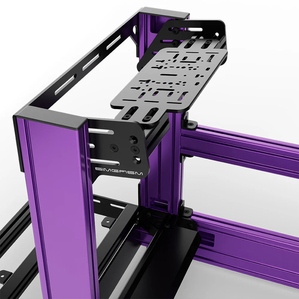 SIMGASM | Pro Aluminum Sim Racing Cockpit - Purple