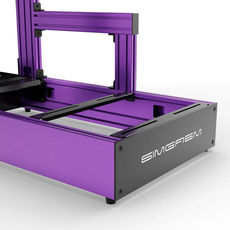 SIMGASM | Pro Aluminum Sim Racing Cockpit - Purple