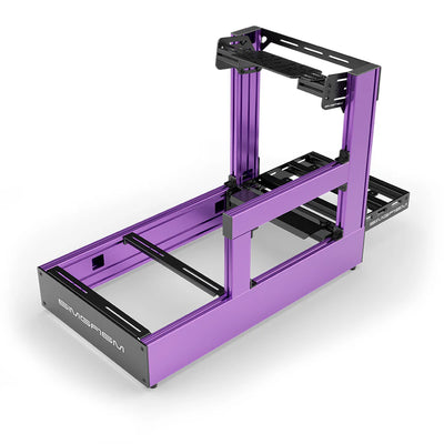 SIMGASM | Cockpit sim racing Pro en aluminium - Violet