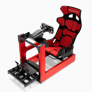 SIMGASM | Pro Aluminum Sim Racing Cockpit - Red