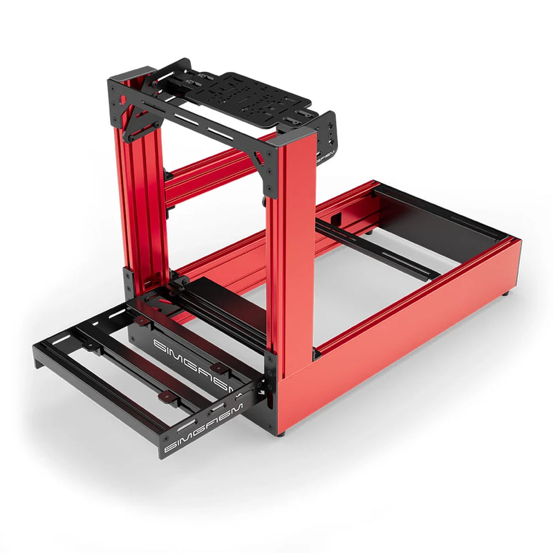 SIMGASM | Pro Aluminum Sim Racing Cockpit - Red