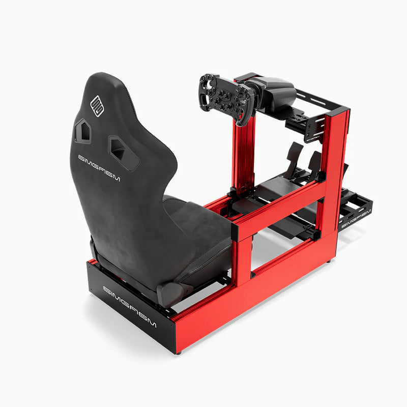 SIMGASM | Pro Aluminum Sim Racing Cockpit - Red
