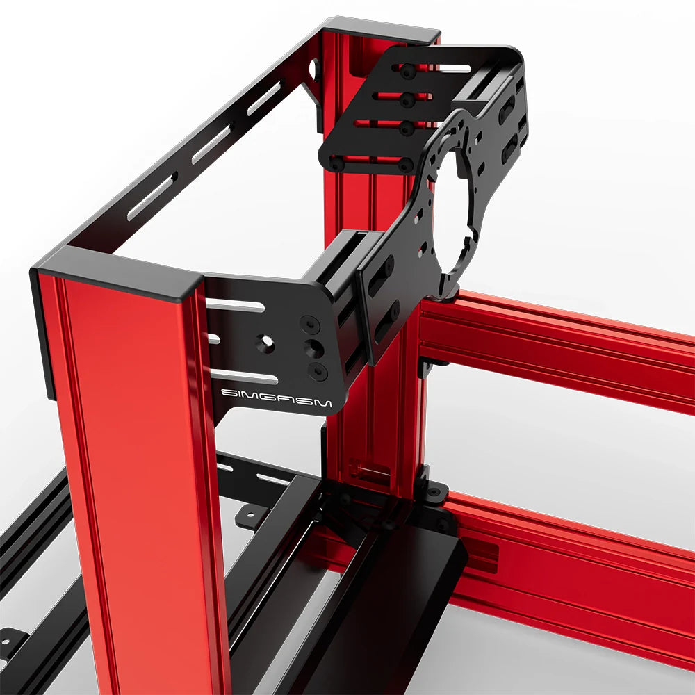 SIMGASM | Pro Aluminum Sim Racing Cockpit - Red
