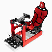 SIMGASM | Pro Aluminum Sim Racing Cockpit - Red