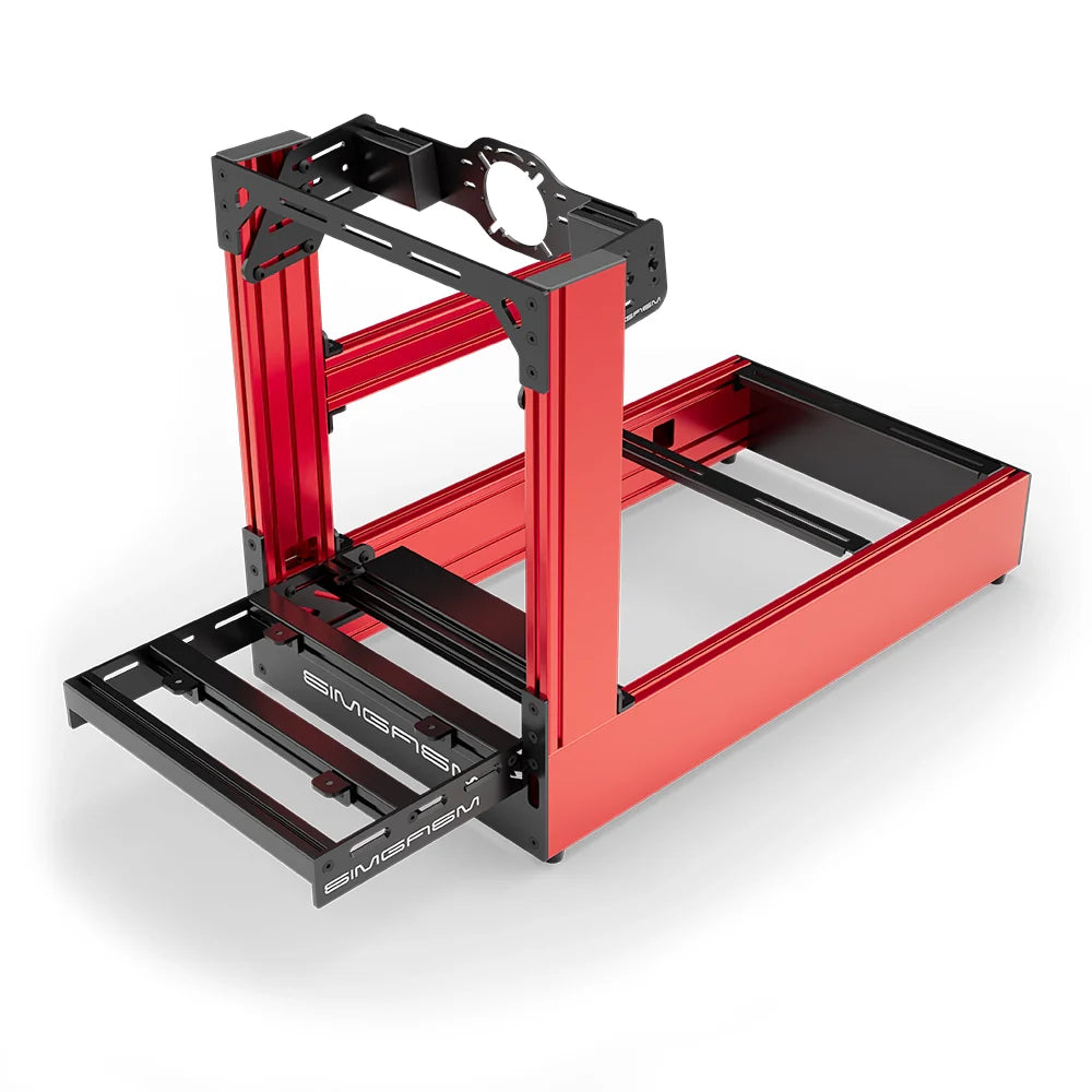 SIMGASM | Pro Aluminum Sim Racing Cockpit - Red