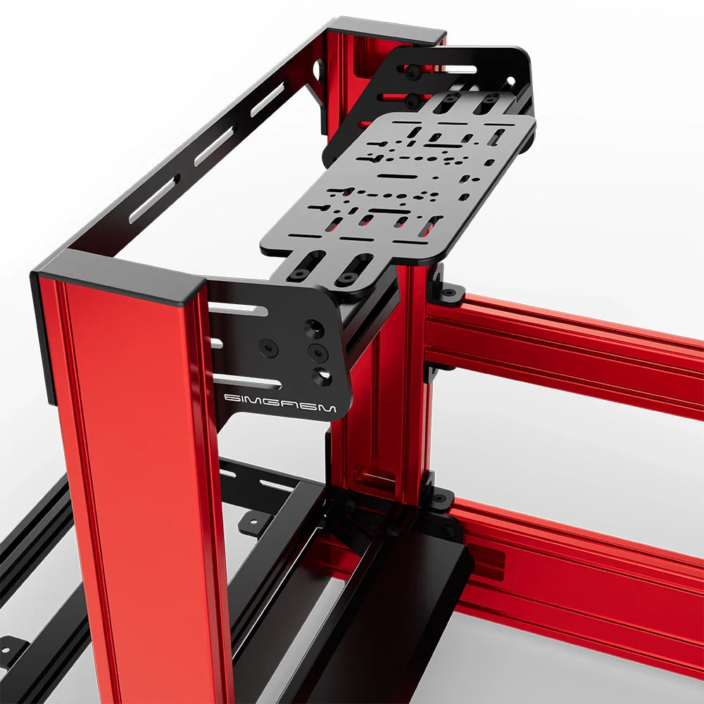 SIMGASM | Pro Aluminum Sim Racing Cockpit - Red