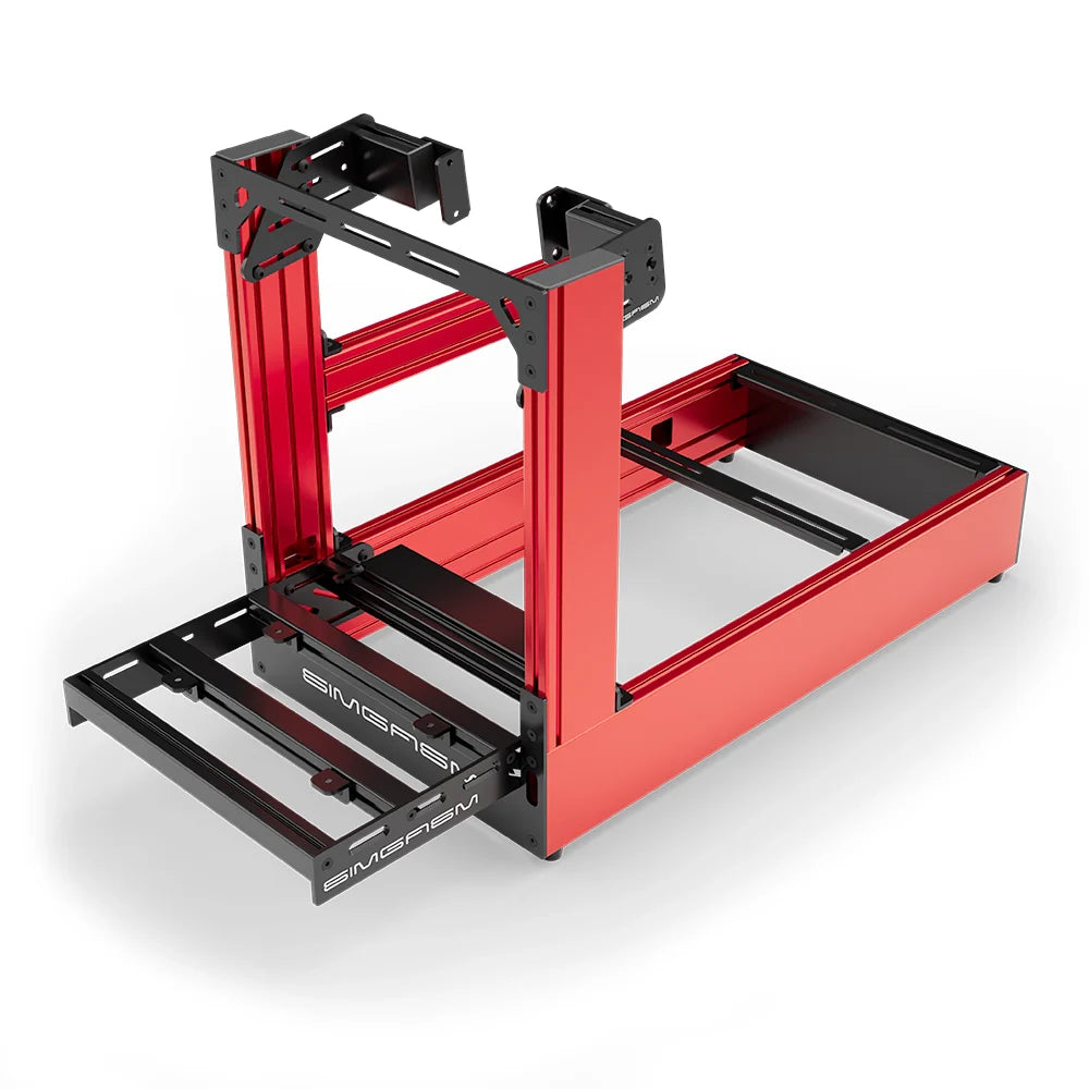 SIMGASM | Pro Aluminum Sim Racing Cockpit - Red