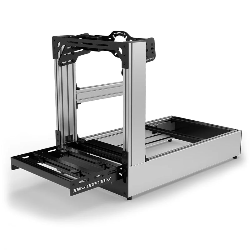 SIMGASM | Pro Aluminum Sim Racing Cockpit - Silver