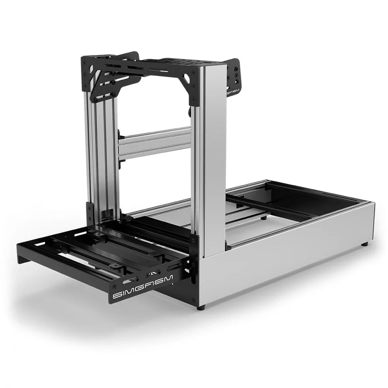 SIMGASM | Pro Aluminum Sim Racing Cockpit - Silver