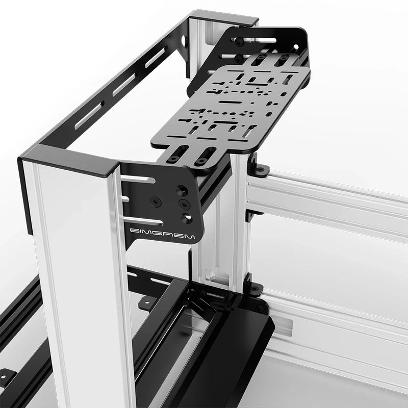 SIMGASM | Pro Aluminum Sim Racing Cockpit - White