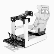 SIMGASM | Pro Aluminum Sim Racing Cockpit - White