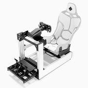 SIMGASM | Pro Aluminum Sim Racing Cockpit - White