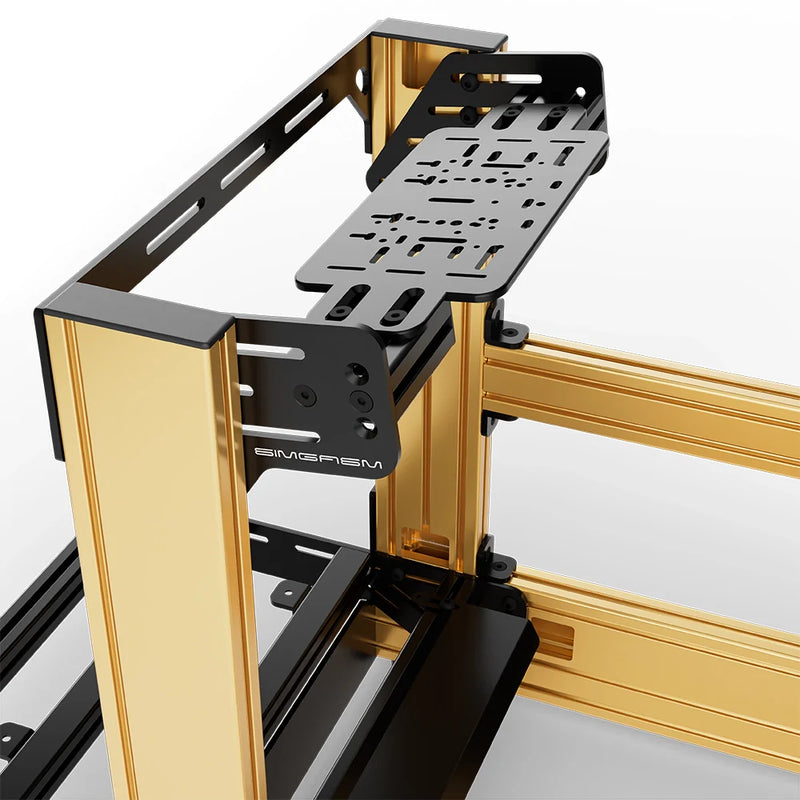 SIMGASM | Pro Aluminum Sim Racing Cockpit - Yellow