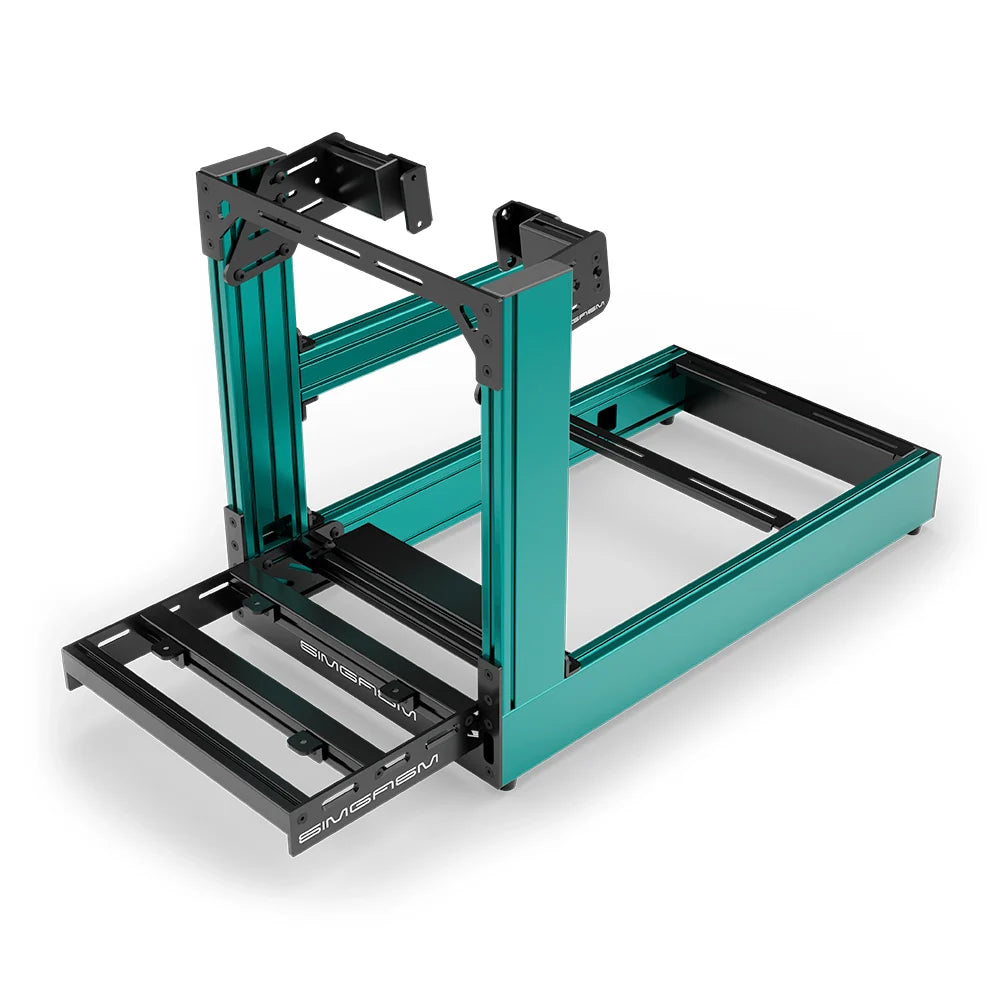 SIMGASM | Sport Aluminum Sim Racing Cockpit - Green
