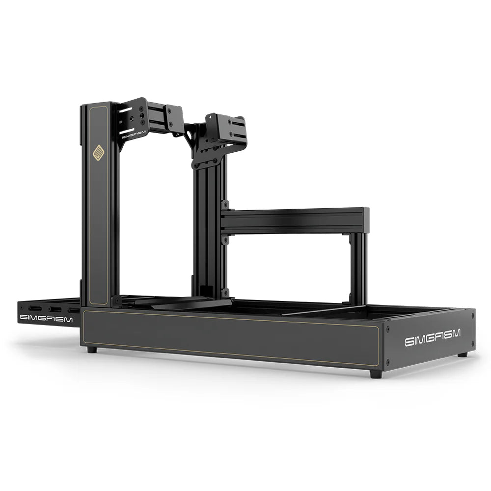 SIMGASM | Sport Aluminum Sim Racing Cockpit - JPS - Side Mount / Standard