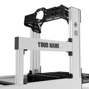 SIMGASM | Sport Aluminum Sim Racing Cockpit - MARINI - Front Mount / Add Text & Number - Cockpits