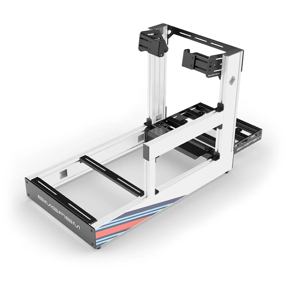 SIMGASM | Sport Aluminum Sim Racing Cockpit - MARINI - Side Mount / Add Logo - Cockpits