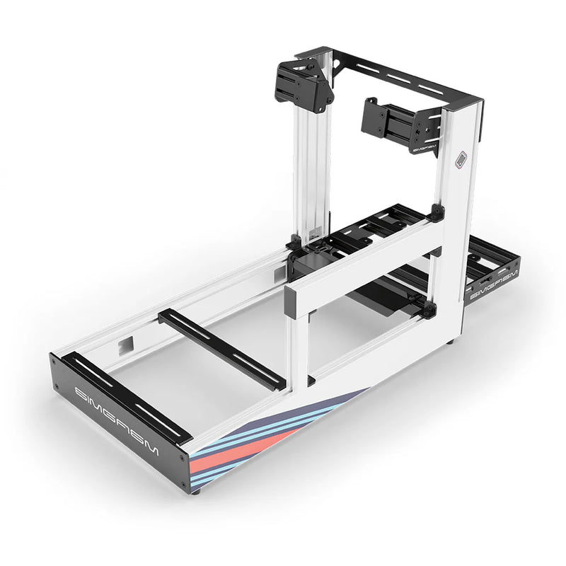SIMGASM | Sport Aluminum Sim Racing Cockpit - MARINI - Side Mount / Add Logo - Cockpits