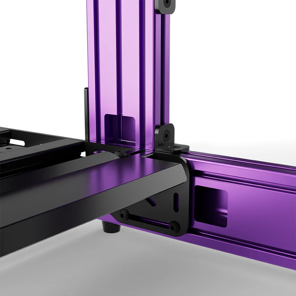 SIMGASM | Sport Aluminum Sim Racing Cockpit - Purple
