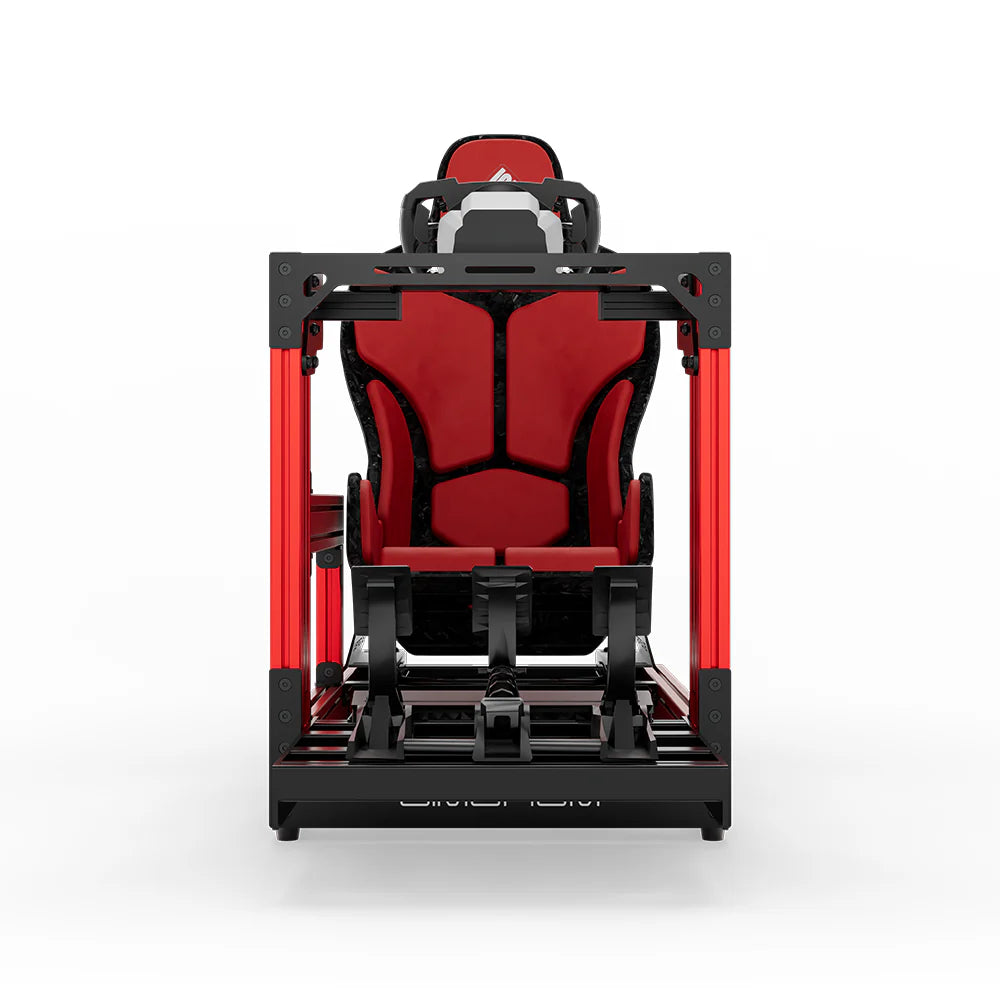 SIMGASM | Sport Aluminum Sim Racing Cockpit - Red