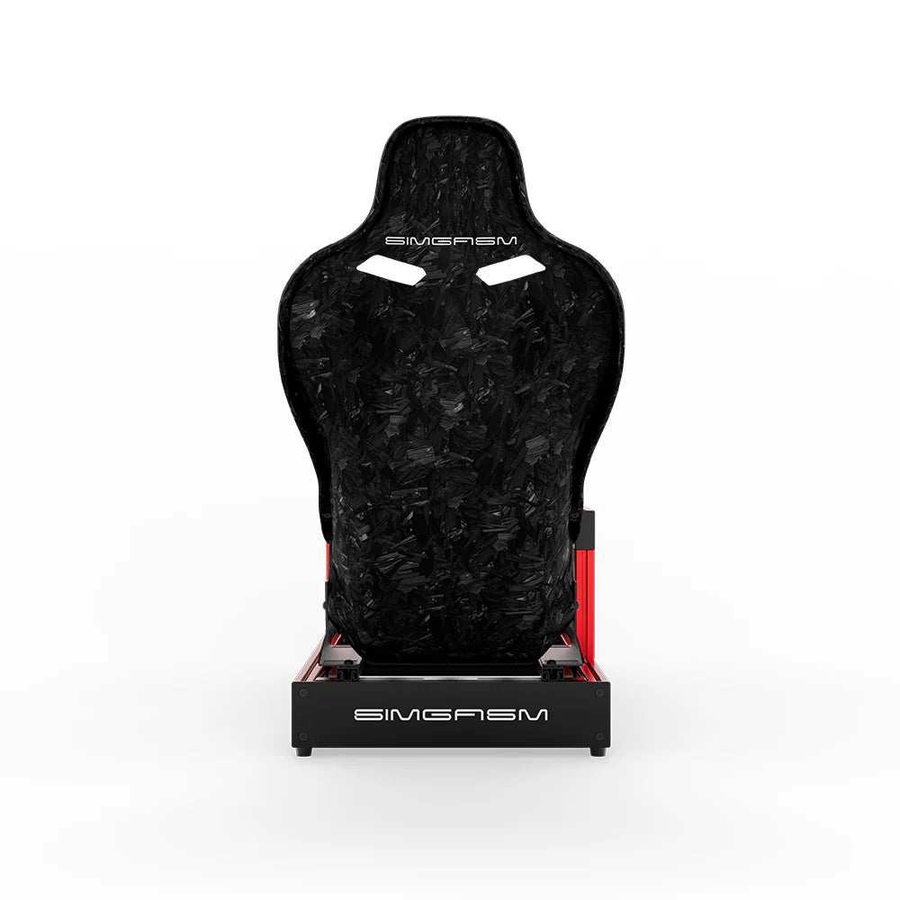 SIMGASM | Sport Aluminum Sim Racing Cockpit - Red