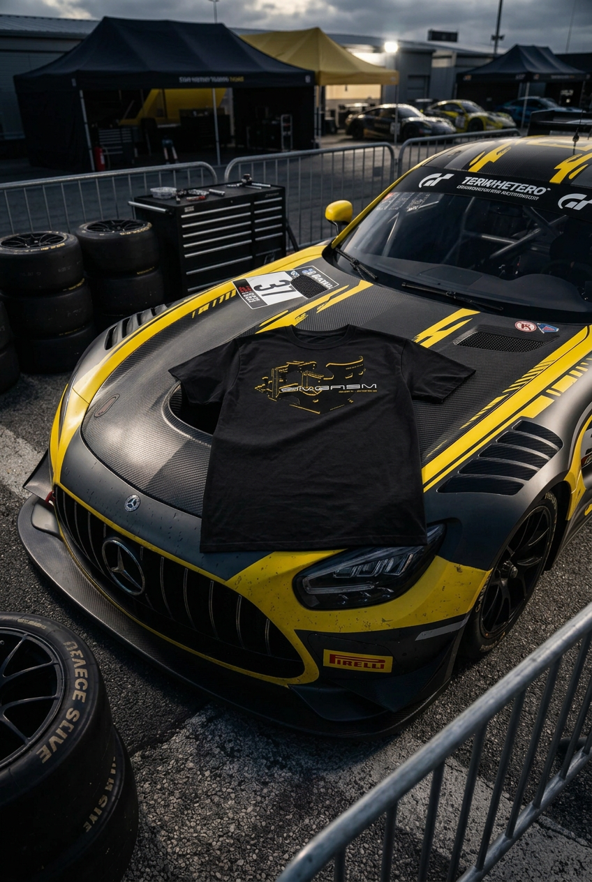 SIMGASM Classic T-Shirt - sim racing setup
